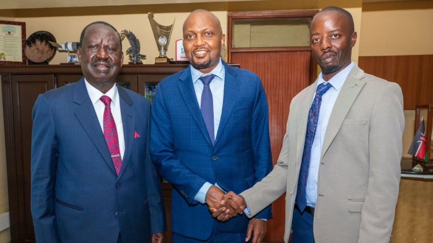 Moses Kuria Reveals Purpose Of Meeting With Raila