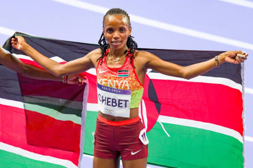 Kenya's Beatrice Chebet Claims Second Olympic Gold Medal