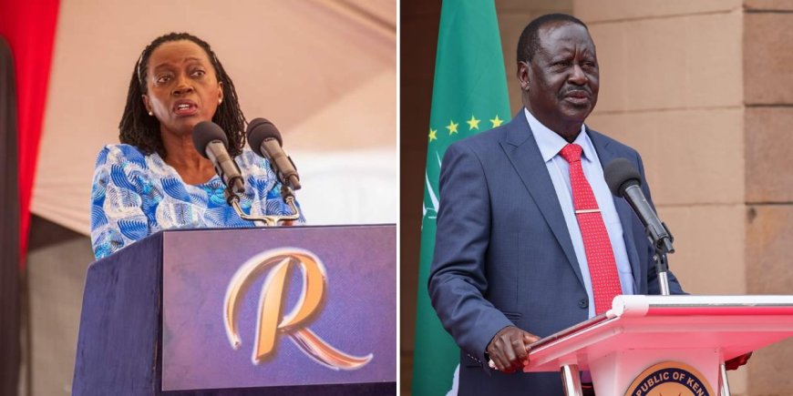 Martha Karua Reacts To Raila Hinting At Quitting Kenyan Politics