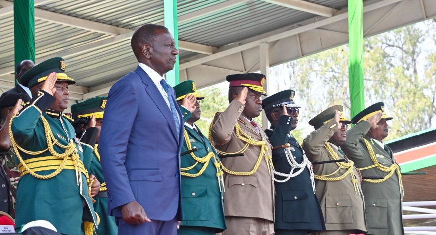 Ruto Directs NYS Officers To Be Trained On How To Use Guns