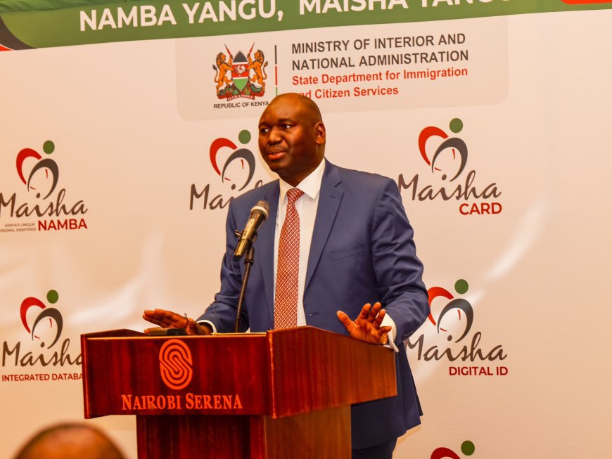 Not A Must You Register For Maisha Card- PS Bitok Tells Kenyans