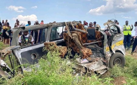 Several Feared Dead After Matatu Full Of Passengers Rams Into Lorry