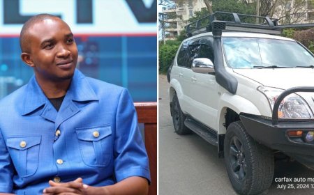 Morara Kebaso Procures Toyota Prado After Kenyans Raise Millions To Support Him