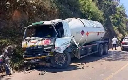 Several Feared Dead After Gas Tanker Rams Into Multiple Vehicles