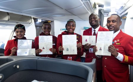 Kenya Airways Marks First Flight By Crew Licensed By European Agency
