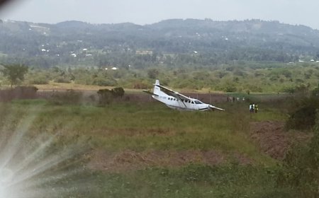 11 Survive After Plane Veers Off Runway In Kenya's Migori
