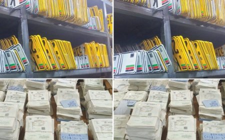 NTSA Asks Kenyans To Urgently Collect Digital Number Plates & Logbooks
