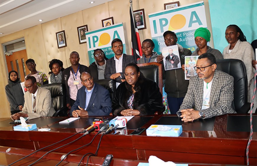 IPOA Gives Way Forward, Citing Huge Pressure On Probe Into Gen Z Protest Cases