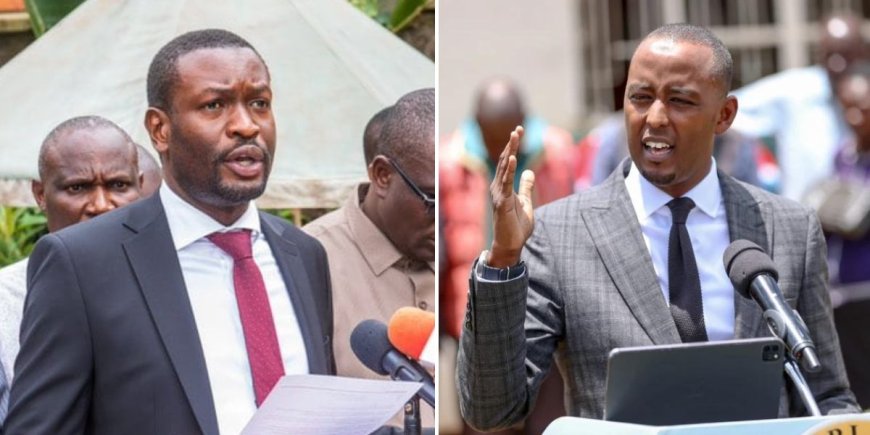 Sifuna Calls Out State House For Denying That ODM MPs Skipped Meeting With Ruto