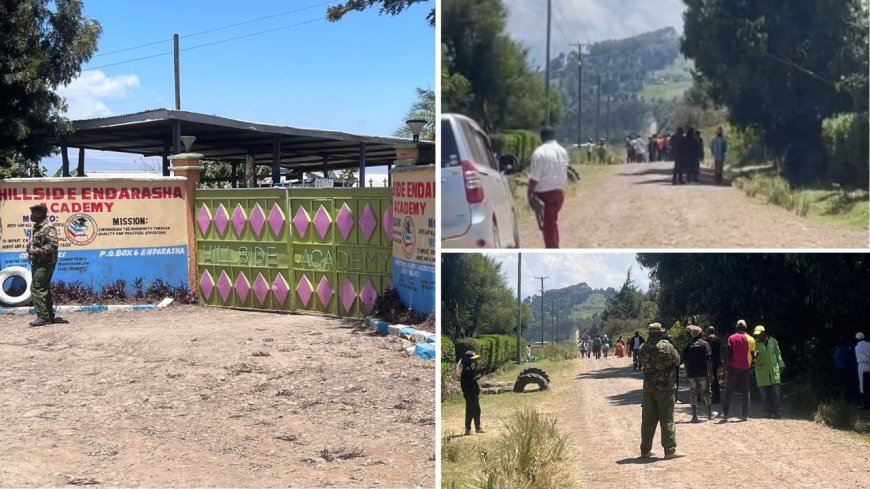 Standoff As Police, Residents Block Protesters From Hillside Endarasha Academy Amidst Missing Pupils