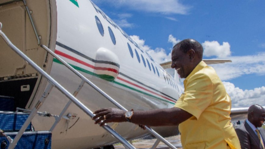 Ruto Flies Out To Attend Historic Festival In Germany