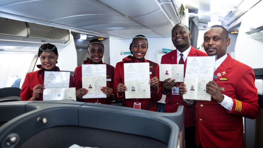 Kenya Airways Marks First Flight By Crew Licensed By European Agency