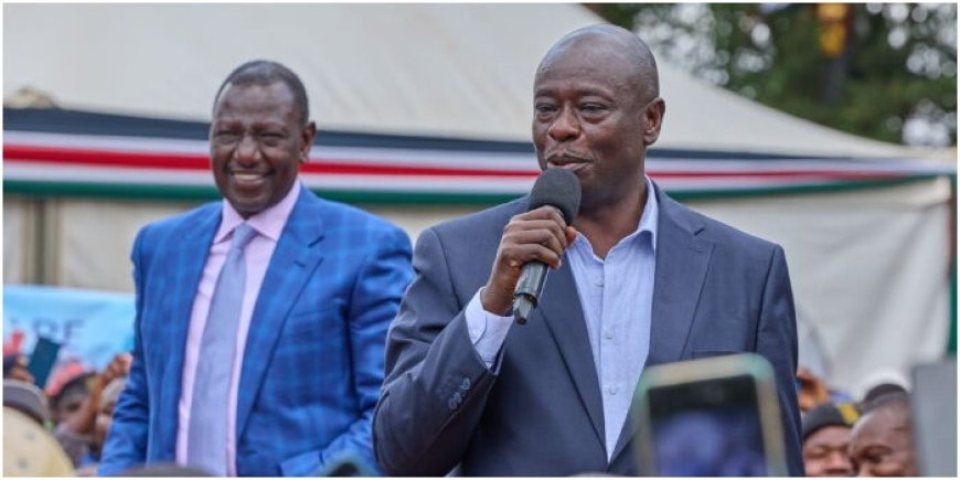 I Didn't Know Ruto Is Leaving Kenya For US- Gachagua