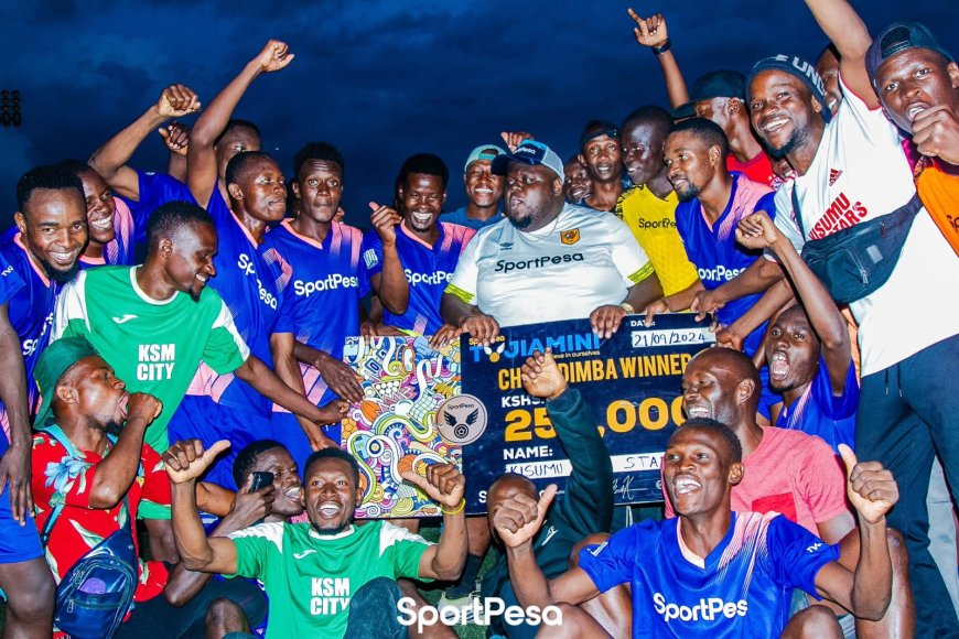 Kisumu City Stars Bag Ksh250K Sponsorship After Win In Tujiamini Tournament