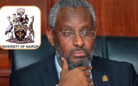 UoN Vice Chancellor Stephen Kiama Fired