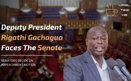 WATCH LIVE: Senate Impeachment Hearing On DP Rigathi Gachagua