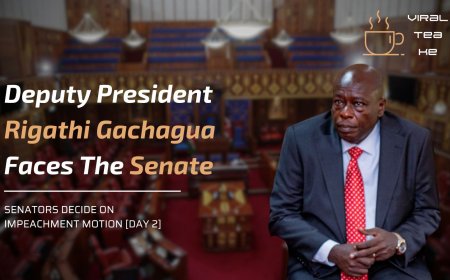 WATCH LIVE: Gachagua To Face Senators In Day 2 Of Impeachment Hearing