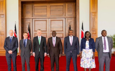 Ruto Meets Boss Of UK's MI6 Spy Agency At State House [PHOTOS]