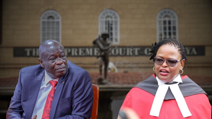 CJ Martha Koome Names 3-Judge Bench To Handle Gachagua Impeachment Case