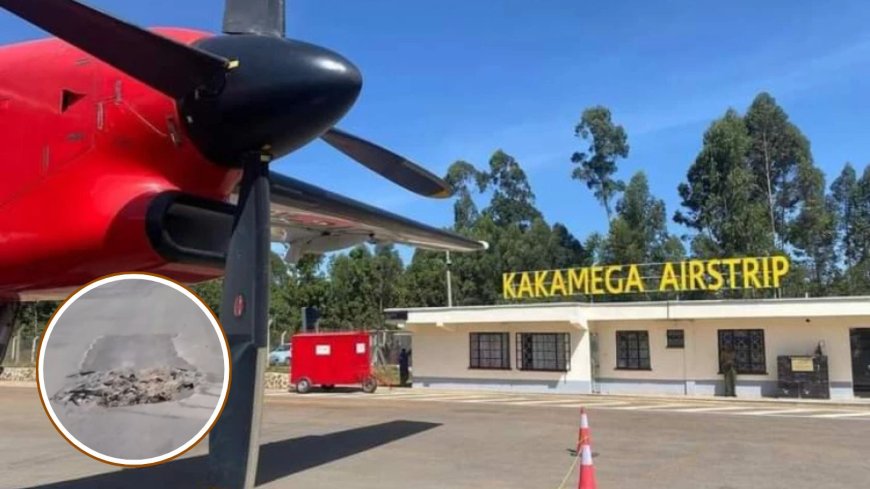 KAA Moves To Repair Damage On Runway Of Ksh174M Kakamega Airstrip