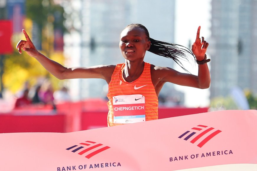 Kenya's Ruth Chepngetich Breaks Marathon World Record