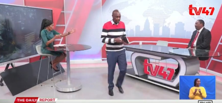 WATCH: Kioni Storms Out Of TV Interview Over Maalim's Defence Of Gen Z Remarks