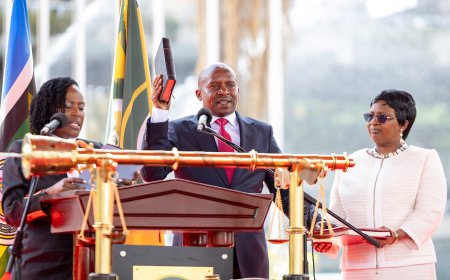 Kithure Kindiki Sworn In As Deputy President In One-Hour Ceremony