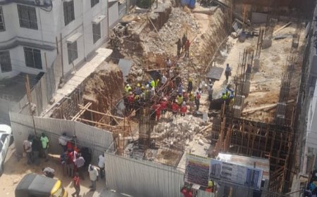 Govt Reveals Possible Cause Of Collapse Of Mombasa Building Killing One