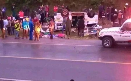 10 Killed After Fuel Tanker Rams Into 2 Matatus Along Kisumu-Kakamega Road