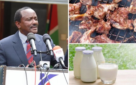 Kalonzo Reveals How Govt's Cattle Vaccination Could Harm Kenyans Consuming Meat, Milk