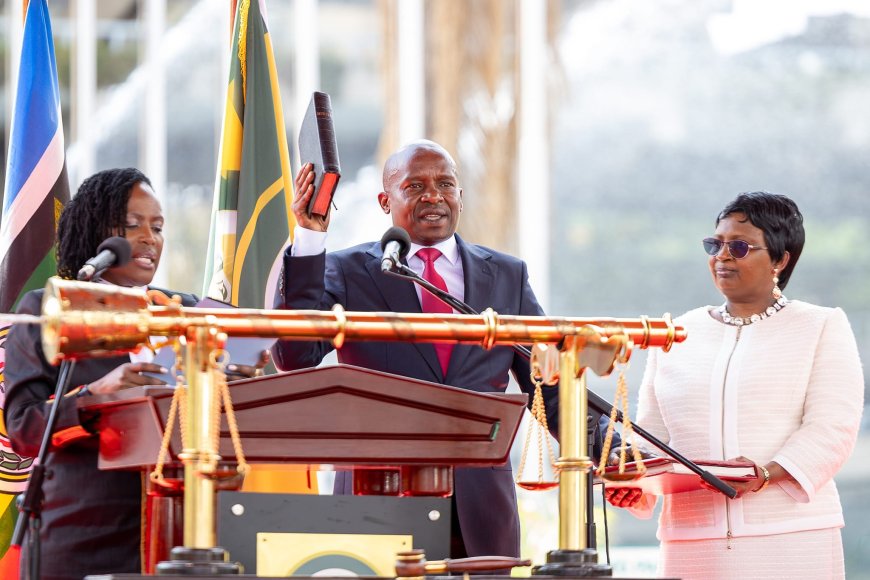 Kithure Kindiki Sworn In As Deputy President In One-Hour Ceremony