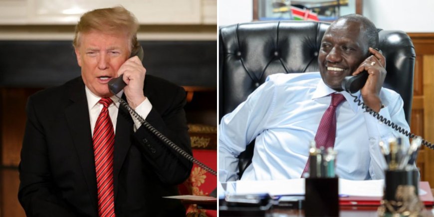 Ruto Has Phone Call With Trump After US Election Win: What They Talked About