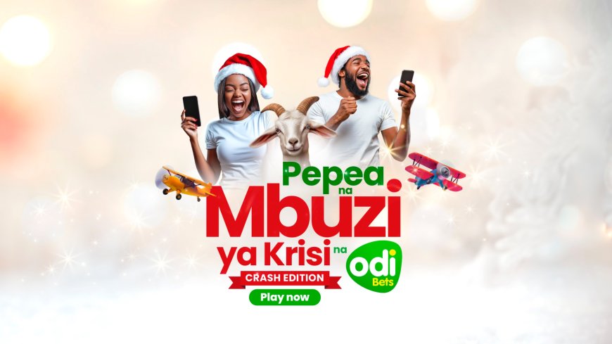 Odibets Launches Pepea na Mbuzi ya Krisi Promo