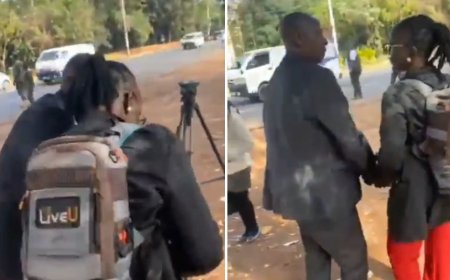 Police, DCI Respond After Detective Captured Assaulting Citizen TV Journalist
