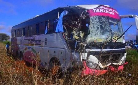 Bus Ferrying Tanzania MPs To Mombasa Involved In Road Accident