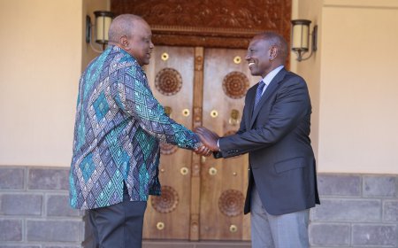 Uhuru's Office Explains Ruto Surprise Visit