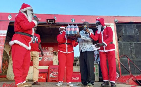 Coca-Cola Christmas Caravan Brings Eldoret to a Standstill with Festive Cheer