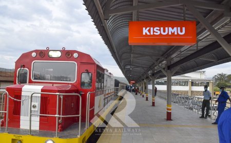 Kenya Railways Announces More Train Trips From Nairobi To Kisumu