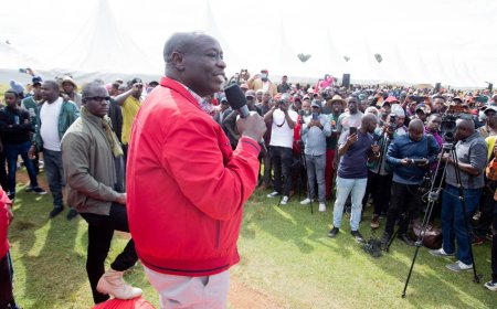 Gachagua Claims Police Are Being Misused After Teargas At Nyandarua Event