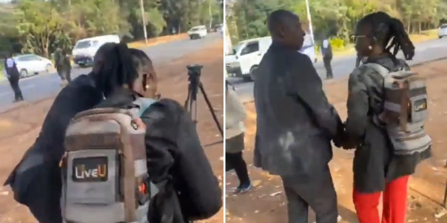 Police, DCI Respond After Detective Captured Assaulting Citizen TV Journalist