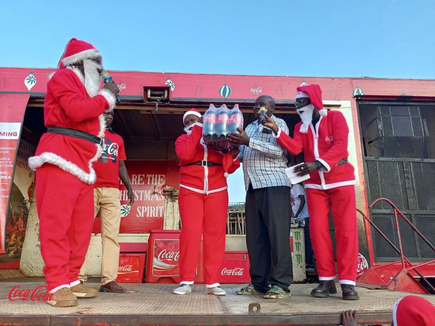 Coca-Cola Christmas Caravan Brings Eldoret to a Standstill with Festive Cheer