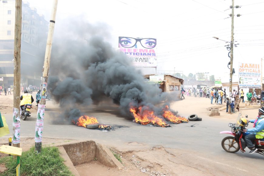 Protests In Embu Town As Residents Demand Billy Mwangi's Release