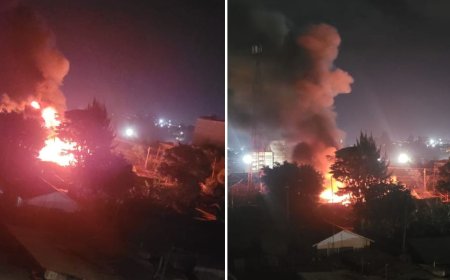 Fire Breaks Out At Kawangware 56 [VIDEO]