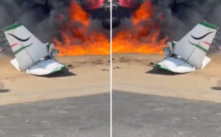 2 Killed After Plane Crashes In Malindi [VIDEO]