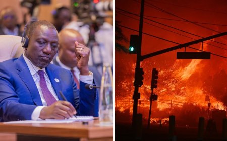 Ruto Says Kenya Ready To Offer Support For Los Angeles Fire Victims