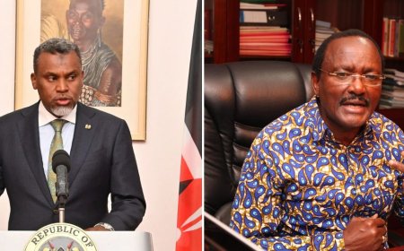 Kalonzo Defends Noordin Haji: Ruto Abducted Justin Muturi's Son