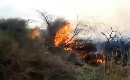 Govt Issues Update On Isiolo Wildfire Affecting 300,000 Acres Of Land