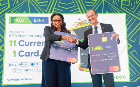 KCB, Mastercard Launch Kenya's First Prepaid Card Supporting 11 Currencies