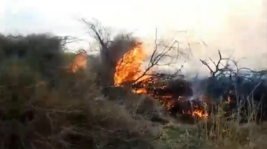 Govt Issues Update On Isiolo Wildfire Affecting 300,000 Acres Of Land