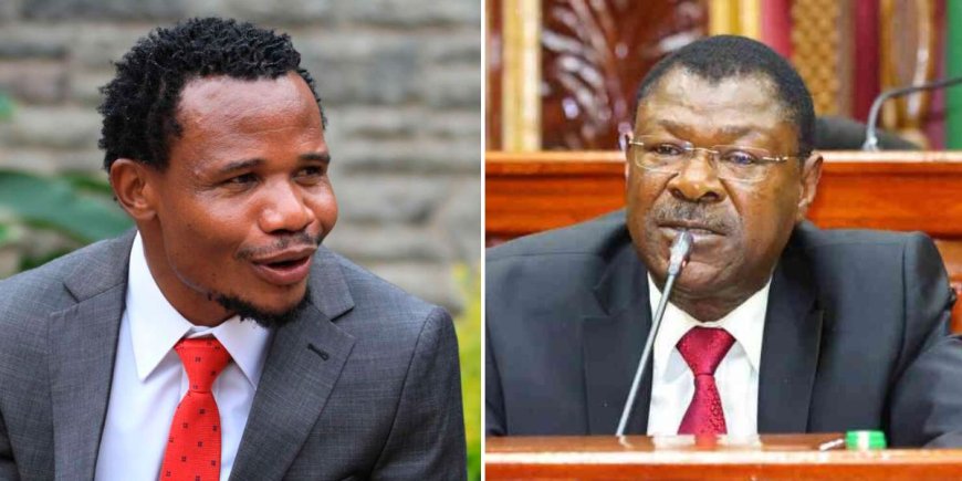 Wetangula Tells Off Peter Salasya In Front Of Ruto Over Rant On SHA